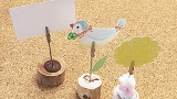 【ふれあい土曜事業】間伐材でメモスタンドをつくろう
